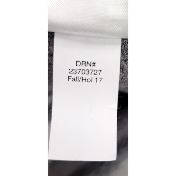 Eddie Bauer Womens Gray Knit Poncho XL/2XL Cotton Blend Striped Fringe Details - Picture 7 of 9